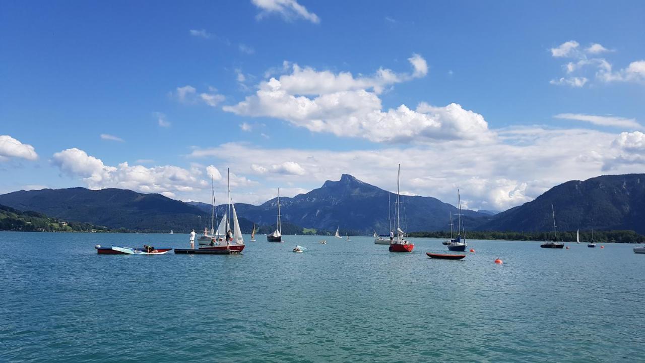 Beim Lanner - Franz Apartment Mondsee Bagian luar foto